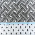 100% Polyester High Grade Woven Mattress Border Fabric Chinese Factory Textile Brocade Fabric Bedding Upholstery Lining Plain